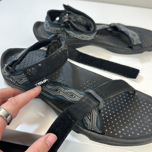 Teva Hurricane 3 Sports Sandals Blue Black Size 10 main image 5
